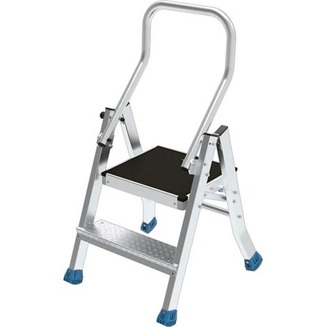 Trittleiter alu 2 Stufen - Maximale Arbeitshöhe 2.50m - MPP2