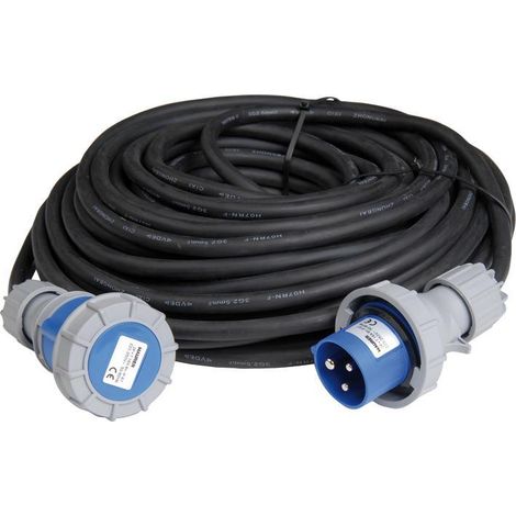 PROLUNGA ELETTRICA INDUSTRIALE 30MT 3X2,5MM 220V IP67 MAURER PLUS (1/2)