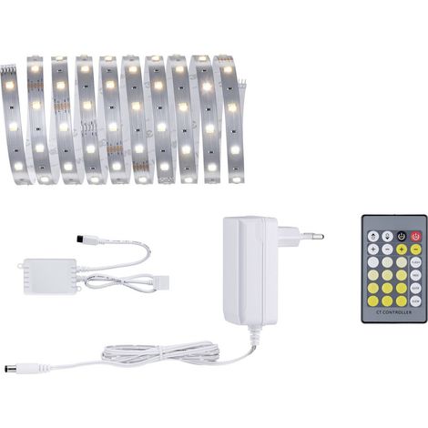 Paulmann  79860 LED-Streifen-Basisset  mit Stecker 24 V 3 m Warmweiß  1 Set