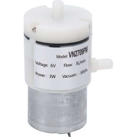 3Pcs DC 6V Diaphragm Pump 3L/min Micro Noiseless Vacuum Pumping Machine (1/5)
