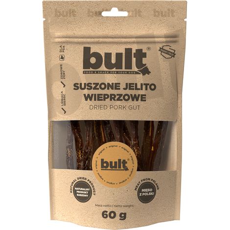 BULT masticable natural para perros, intestino de cerdo, 60 g (1/3)