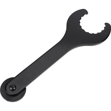 Outil de manivelle, outil de clé de verrouillage central de pédale de vélo pour pédalier de chaîne support inférieur (1/5)