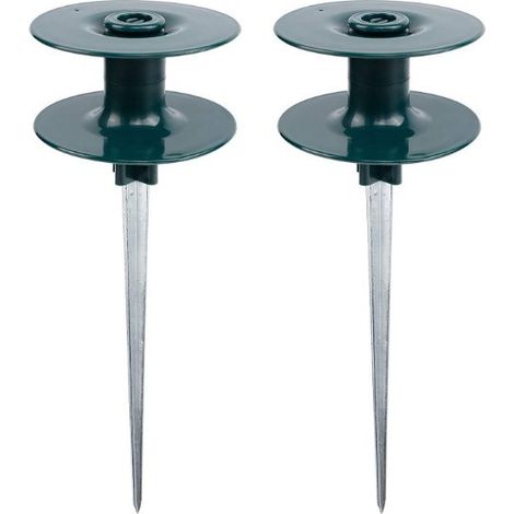 Guides pour Tuyau d'arrosage (Vert) 2pcs (1/5)