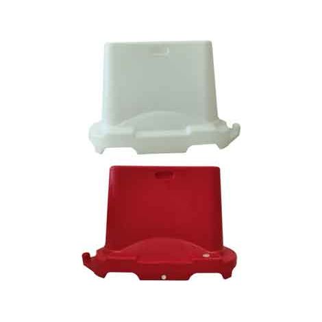 BARRIERA STRADALE IMPILABILE cm 100x40x70h - Col. Rosso