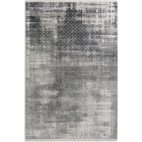 SW Tapis «Vision» fleurettes anthracite 80 x 150 cm Tapis (1/5)