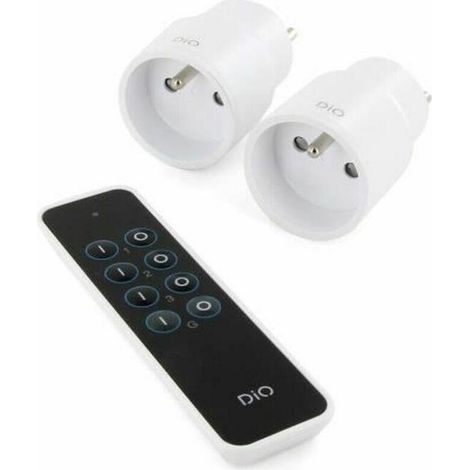 Dio Smart Home Kit mit Fernsteuerbaren Steckdosen Weiß