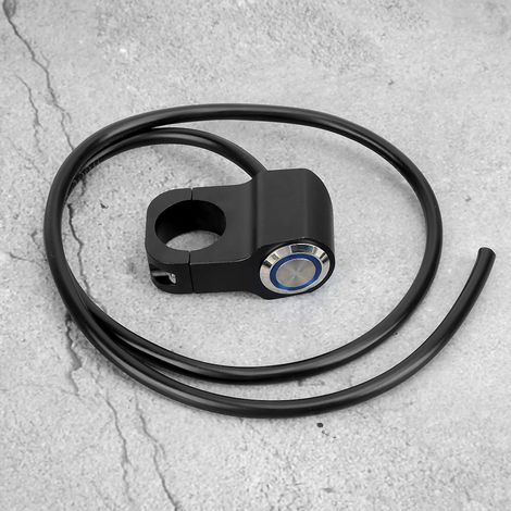 22 mm / 0,87 Zoll wasserdichter Stahl-Scheinwerfer-Lenkerschalter für Motorrad/ATV (1/5)