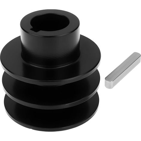 Poulie de courroie V 20 mm compatible avec 168F 170F GX110 GX120 Noir (1/5)