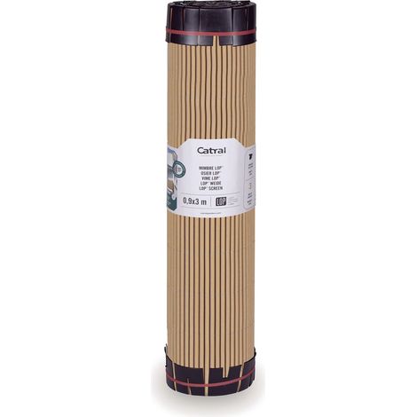 Halbsynthetisches Weidengeflecht - Bambusfarbe - 1,5 x 3 m NORTENE