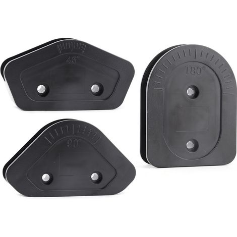 Kit de 3 moules à cintrage rigide en acrylique pour tubes de 14 mm OD - Angles 45°, 90°, 180° (1/5)