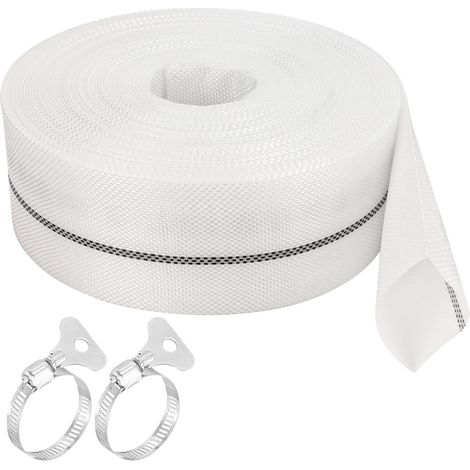 Tuyau Refoulement 38mm Tuyau Plat pour Épuisement et Arrosage (1/5)