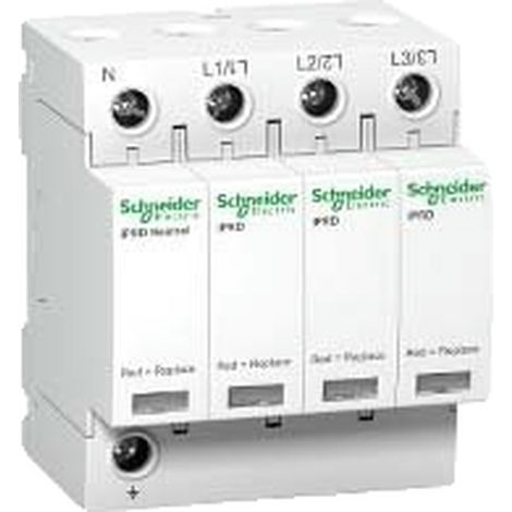 Parafoudre Schneider iPRD8 3P+N 8 kA 230 V blanc