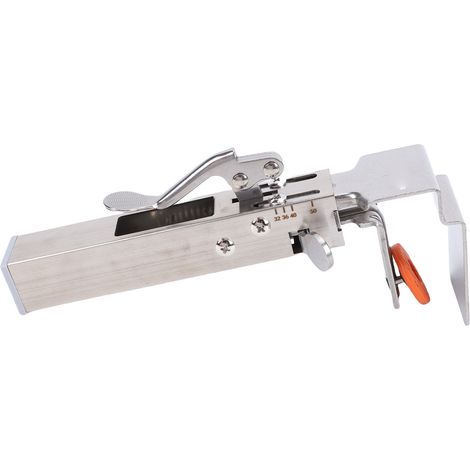 Pince de fixation de façade de tiroir en acier inoxydable, réglable, à installation rapide, pour l'installation de panneaux de meubles (1 pièce) (1/5)
