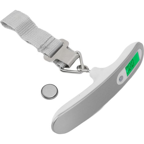 Balance électronique pour bagages 50KG, pèse-valise portable numérique avec écran LCD (1/5)