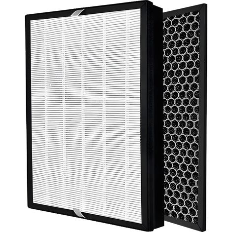 Ensemble de filtres à charbon actif pour AC2889, AC2887, AC2882, AC2878, AC3822, FY2420, FY2422, avec une durée de vie d'environ 12 mois. (1/5)