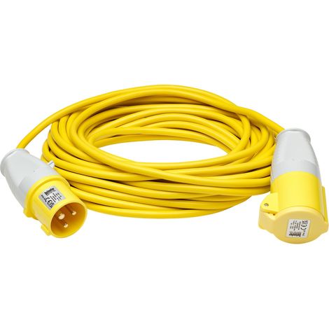 Draper 35813 Defender E85111 Extension Lead, Yellow, 1.5mm, 16A, 14m