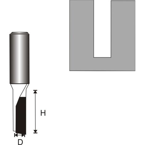 FREZ ROWKUJĄCY 1-PŁYTKOWY T8 D3 96 H11MM - DED07F011B (1/2)