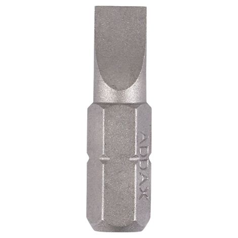TIMCO Slotted Driver Bit S2 Grey - 6.0 x 1.0 x 25