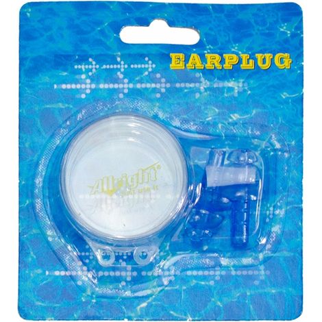 Tapones para los oídos Allright EP-3 de silicona azul (1/2)