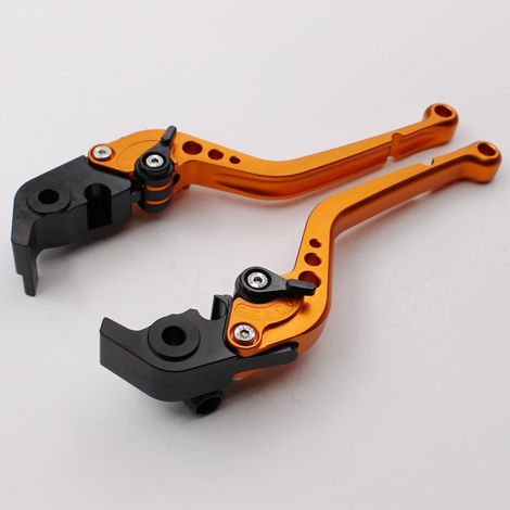 For Ducati MotoGP 950 Multistrada modified brake clutch horn adjuster handlebar accessories( Longstemmed orange) (1/5)