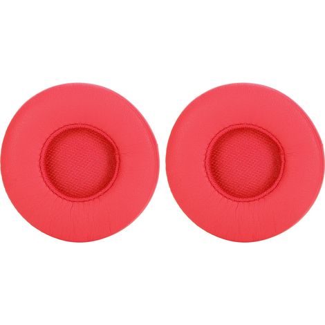 Coussinets d'oreille de remplacement pour casque By Dr. Dre EP, couleur rouge, housses en mousse à mémoire de forme (1/5)