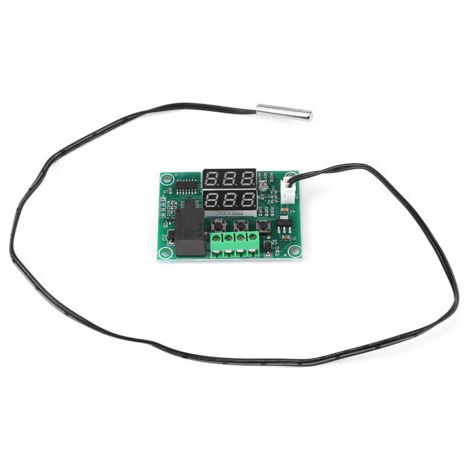 Module de relais de capteur de température numérique 12 V CC avec double affichage LED et interrupteur thermostatique