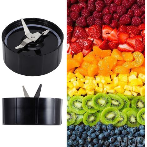 2 Stück Ersatzteile für 250-W-Kreuzklingen-Standmixer und Entsafter (1/5)