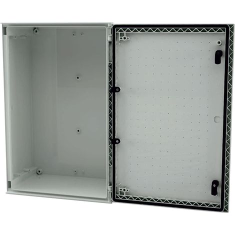 Coffret mural RS PRO en Fibre de verre renforcé en polyester Gris clair RAL 7035, IP66 ( Prix pour 1 )