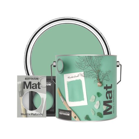 Rust-Oleum Peinture pour murs et plafonds mate lessivable - Wanderlust (1/3)