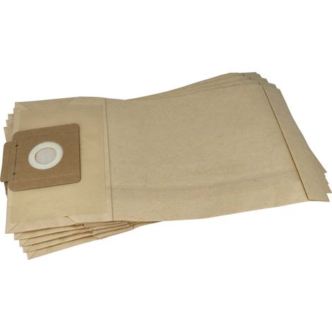 vhbw 5x Bolsa reemplaza Kärcher 4002667803686, 6.904-312.0 para aspiradora - papel marrón