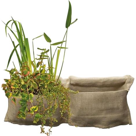 Sac souple margelle pour plante de bassin 100x60 cm