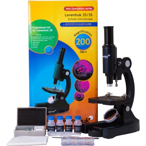 Microscopio monocular Levenhuk 3S NG