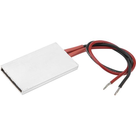 Boîtier aluminium 50x28,5mm avec élément chauffant PTC thermostatique, plaque chauffante 230°C pour 220V (1/5)