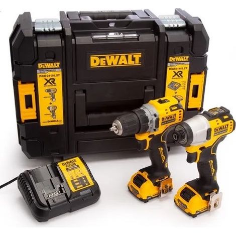 Kit Dewalt DCK2110L2T-QW 12V 3Ah