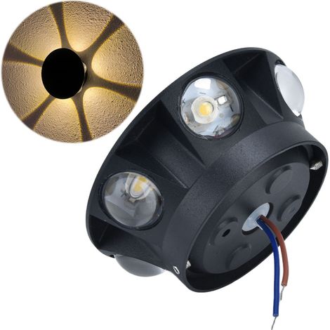Kreative, pilzförmige 6-W-LED-Wandleuchte aus sechseckigem Aluminium im modernen, minimalistischen skandinavischen Stil. Moderne Dekoleuchte für Nachttisch, Hotelflur, Treppenhaus oder Showroom-Eingan (1/5)