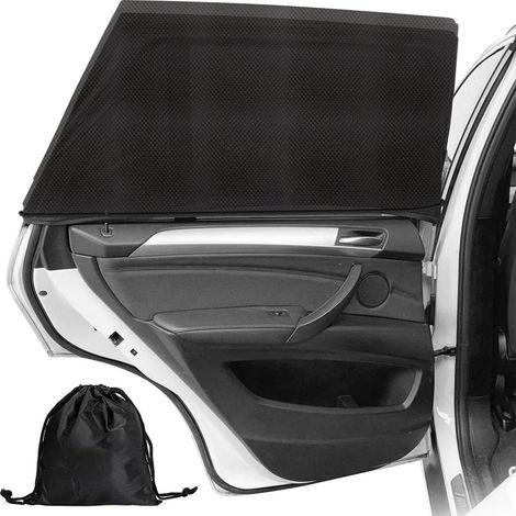 2 x Sonnenschutz fürs Auto für Babys, Autosocken, UV-Schutz, universeller Auto-Sonnenschutz für Seitenfenster, Sonnenschutz für Autofenster, schützt Kinder und Haustiere