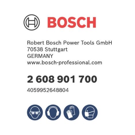 Jeu de burins Bosch sds max-8c durabilité 3,5 fois 400 mm