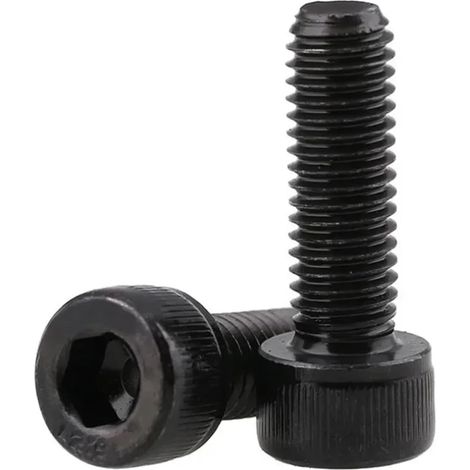 Vis à tête hexagonale creuse denture fine 12,9 crans M6 M8 M10, pas 0,75 mm 1,0 1,25 pour (1/5)