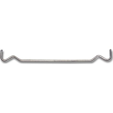Schwedenträger - Regalboden Halterung zum Einnuten - Länge 300 mm, Lochabstand 297 mm, Stahl verzinkt (1/3)