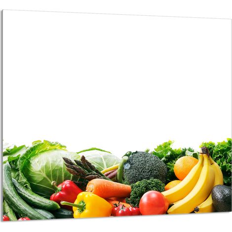 PANEL DE VIDRIO PARA COCINA 65x60 Verduras (1/5)