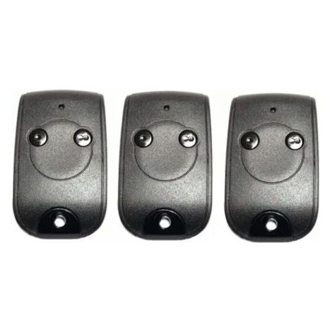 3 pour 1841026 - Telecommande NS 2 Canaux 433.92MHZ pour contrôler 2 Moteurs pour portails et Portes de Garage, avec caractéristiques : 433.92M, Porte, 2M (1/4)