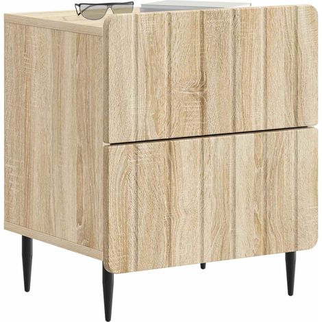 Maison Exclusive - Nachttisch Sonoma-Eiche 43 x 34,5 x 49,5 cm Ho