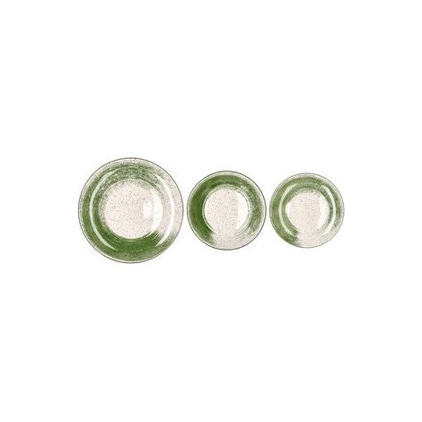 Ad Trend Servizio Piatti Cody 18 Pz Porcellana Verde