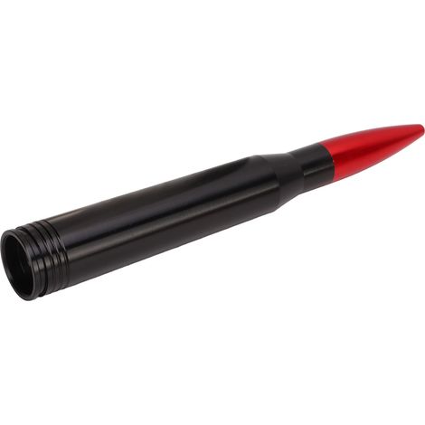 Mât d'antenne de calibre 50 mm, en alliage d'aluminium 6061, antenne universelle pour camion, convient au Ford Raptor, rouge. (1/5)