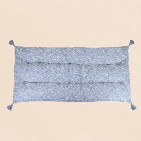 Matelas déperlant et anti uv bleu 120x60cm (1/5)