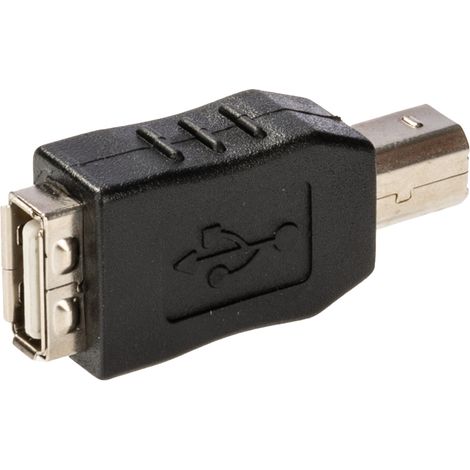 Adaptateur RS PRO, USB Femelle vers USB B Mâle ( Prix pour 1 )