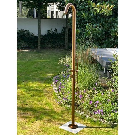 Eichenwald Modell 70 Gartendusche Sylt in Rosé Gold (1/3)