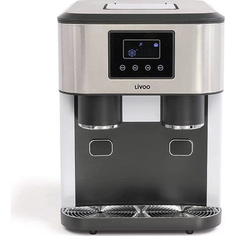 Distributeur à eau et glaçons - LIVOO - DOM456 - 2,1 L - 16 kg - 2 Tailles de glaçons