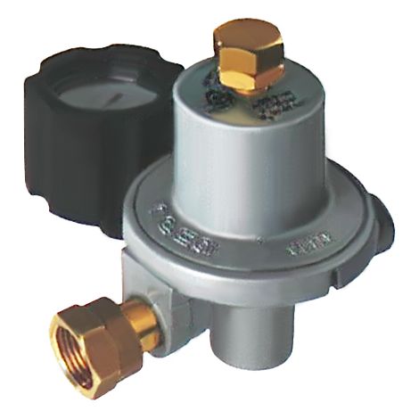 Détendeur Haute Pression Propane réglable avec Manomètre + bonnette 40kg/h - 20x150 - Favex