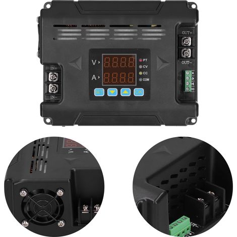Drahtloses, digital gesteuertes, programmierbares DC-Konstantspannungs- und -Stromabwärtsmodul, 0–24 A, 8624 (1/5)